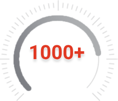 1000+